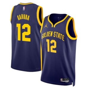 Regata NBA Golden State Warriors Statement Edition Usman Garuba 12 - Azul