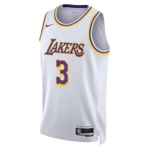 Regata NBA Los Angeles Lakers Association Edition Swingman Anthony Davis 3 - Branca
