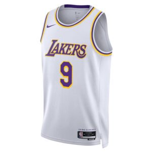 Regata NBA Los Angeles Lakers Association Edition Swingman Bronny James 9 - Branca