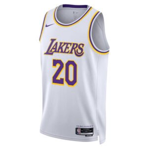 Regata NBA Los Angeles Lakers Association Edition Swingman Harry Giles III 20 - Branca