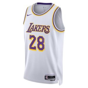 Regata NBA Los Angeles Lakers Association Edition Swingman Rui Hachimura 28 - Branca