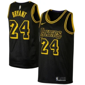 Regata NBA Los Angeles Lakers Black Mamba Edition Jersey Kobe Bryant 24
