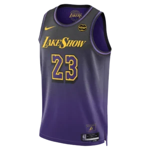 Regata NBA Los Angeles Lakers City Edition Swingman Jersey 24/25 LeBron James 23