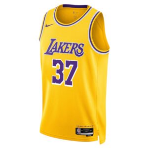 Regata NBA Los Angeles Lakers Ícon Edition Swingman Armel Traore 37 - Amarela