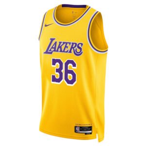 Regata NBA Los Angeles Lakers Ícon Edition Swingman Blake Hinson 36 - Amarela