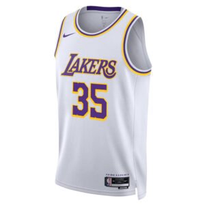 Regata NBA Los Angeles Lakers Association Edition Swingman Christian Wood 35 - Branca