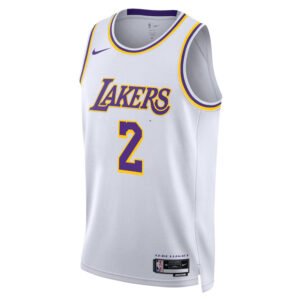 Regata NBA Los Angeles Lakers Association Edition Swingman Jarred Vanderbilt 2 - Branca