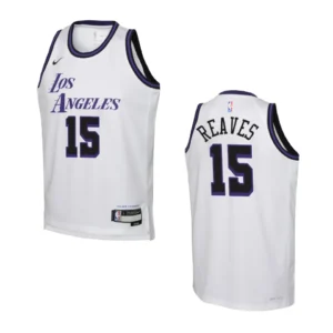 Regata NBA Los Angeles Lakers Swingman - City Edition 2022/23 Austin Reaves 15 - Branca