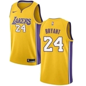Regata NBA Los Angeles Lakers Swingman Jersey Ícon Edition 21/22 Kobe Bryant 24 - Amarela