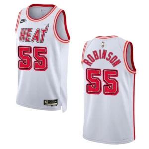 Regata NBA Miami Heat Classic Edition 35º Aniversário Swingman 2022/23 Duncan Robinson 55 - Branca