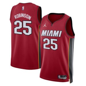 Regata NBA Miami Heat Statement Edition Swingman Orlando Robinson 25 - Vermelha
