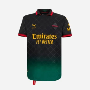 Camisa do Milan Diavoli (Preta) 2024/2025 – Versão Jogador