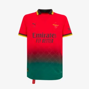 Camisa do Milan Diavoli (Vermelha) 2024/2025  – Versão Jogador