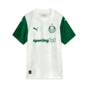 Camisa II do Palmeiras Away (Branca) 2025/2026 – Versão Jogador