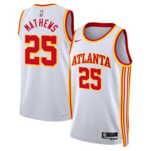 Regata NBA Atlanta Hawks Association Edition Garrison Mathews 25 - Branca