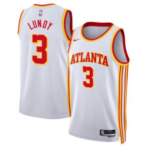 Regata NBA Atlanta Hawks Association Edition Seth Lundy 3 - Branca