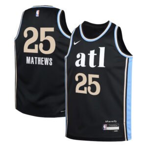 Regata NBA Atlanta Hawks City Edition Garrison Mathews 25