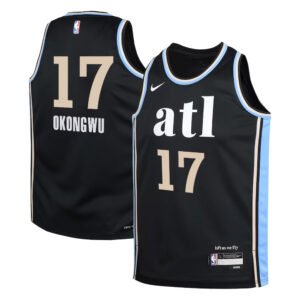Regata NBA Atlanta Hawks City Edition Onyeka Okongwu 17