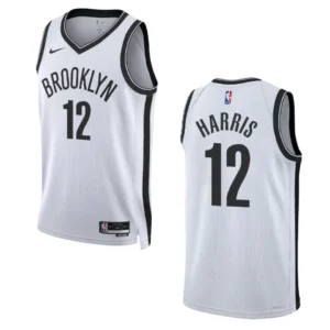 Regata NBA Brooklyn Nets Association Edition 2022/23 Joe Harris 12 - Branca