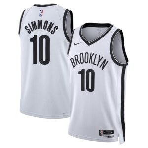 Regata NBA Brooklyn Nets Association Edition Ben Simmons 10 - Branca