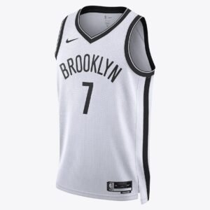 Regata NBA Brooklyn Nets Association Edition Kevin Durant 7 - Branca