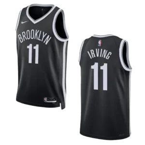 Regata NBA Brooklyn Nets Icon Edition 2022/23 Kyrie Irving 11 - Preta