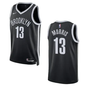Regata NBA Brooklyn Nets Icon Edition 2022/23 Markieff Morris 13 - Preta