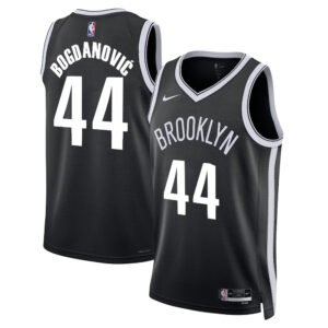 Regata NBA Brooklyn Nets Icon Edition Bojan Bogdanovic 44 - Preta