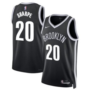 Regata NBA Brooklyn Nets Icon Edition Day'Ron Sharpe 20 - Preta