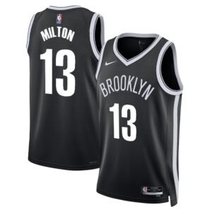 Regata NBA Brooklyn Nets Icon Edition Milton Brooklyn 13 - Preta