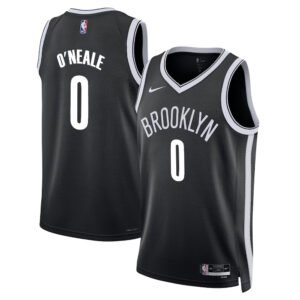 Regata NBA Brooklyn Nets Icon Edition Royce O'Neale 0 - Preta