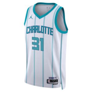 Regata NBA Charlotte Hornets Association Edition Nathan Mensah 31 - Branca