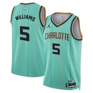 Regata NBA Charlotte Hornets City Edition Mark Williams 5
