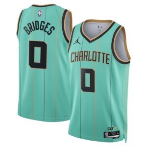 Regata NBA Charlotte Hornets City Edition Miles Bridges 0