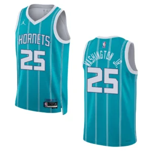 Regata NBA Charlotte Hornets Icon Edition 2022/23  PJ Washington 25 - Azul