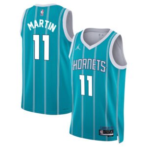 Regata NBA Charlotte Hornets Icon Edition Cody Martin 11 - Azul