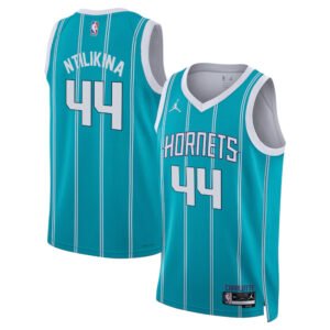 Regata NBA Charlotte Hornets Icon Edition Frank Ntilikina 44 - Azul