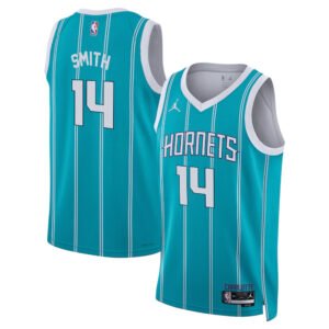 Regata NBA Charlotte Hornets Icon Edition Ish Smith 14 - Azul