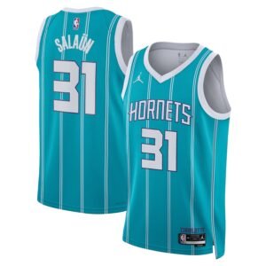 Regata NBA Charlotte Hornets Icon Edition Tidjane Salaün 31 - Azul