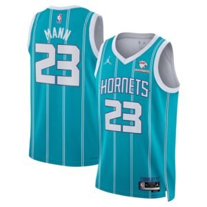 Regata NBA Charlotte Hornets Icon Edition Tre Mann 23 - Azul