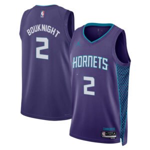 Regata NBA Charlotte Hornets Statement Edition James Bouknight 2 - Roxa