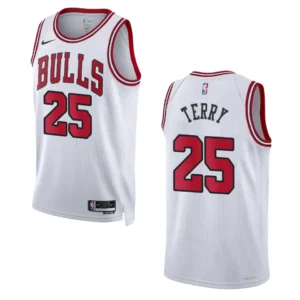 Regata NBA Chicago Bulls Association Edition 2022/23 Dalen Terry 25 - Branca