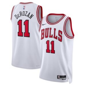 Regata NBA Chicago Bulls Association Edition DeMar DeRozan 11 - Branca