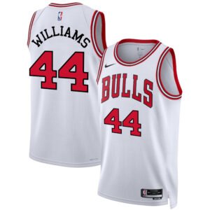 Regata NBA Chicago Bulls Association Edition Patrick Williams 44 - Branca