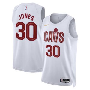 Regata NBA Cleveland Cavaliers Association Edition Damian Jones 30 - Branca