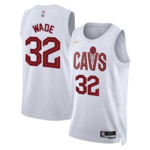 Regata NBA Cleveland Cavaliers Association Edition Dean Wade 32 - Branca
