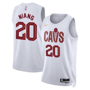 Regata NBA Cleveland Cavaliers Association Edition Georges Niang 20 - Branca