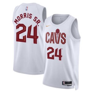 Regata NBA Cleveland Cavaliers Association Edition Marcus Morris Sr. 24 - Branca