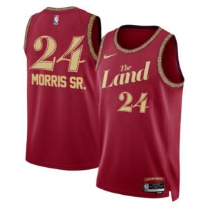 Regata NBA Cleveland Cavaliers City Edition Marcus Morris Sr. 24