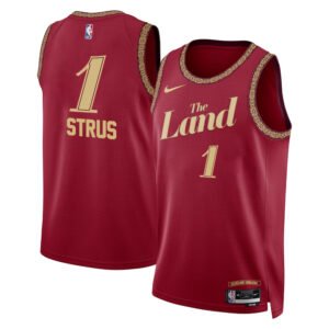 Regata NBA Cleveland Cavaliers City Edition Max Strus 1